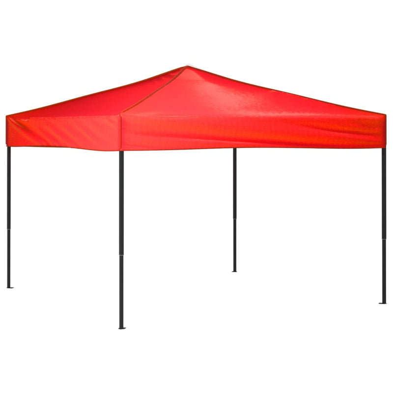 Afbeelding laden in galerijviewer, Vidaxl partytent inklapbaar 3x3 m rood
