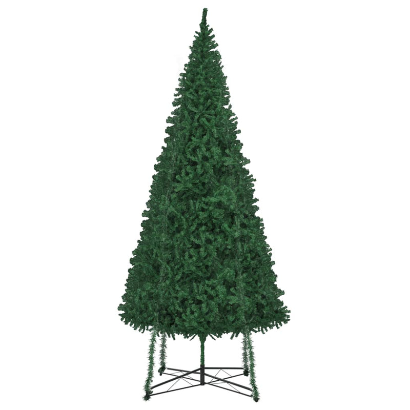 Afbeelding laden in galerijviewer, VidaXL Kunstkerstboom met standaard 500 cm groen
