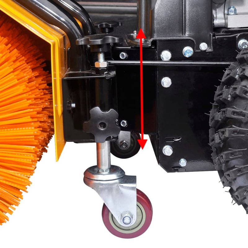 Afbeelding laden in galerijviewer, VidaXL Veegmachine multifunctioneel benzine 6,5 pk
