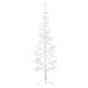 Vidaxl kunstkerstboom half met standaard smal 180 cm wit