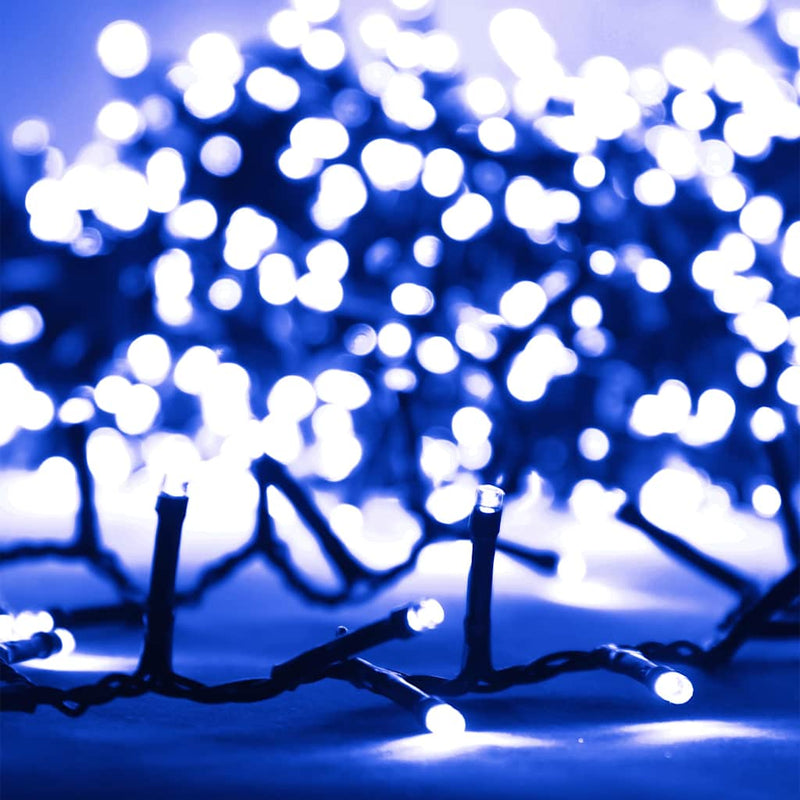 Afbeelding laden in galerijviewer, Vidaxl lichtslinger compact met 1000 led's blauw 25 m pvc
