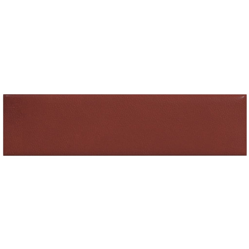 Afbeelding laden in galerijviewer, VidaXL Wandpanelen 12 st 1,08 m² 60x15 cm kunstleer wijnrood

