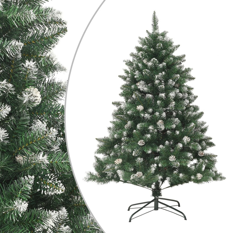 Afbeelding laden in galerijviewer, Vidaxl kunstkerstboom met standaard 120 cm pvc
