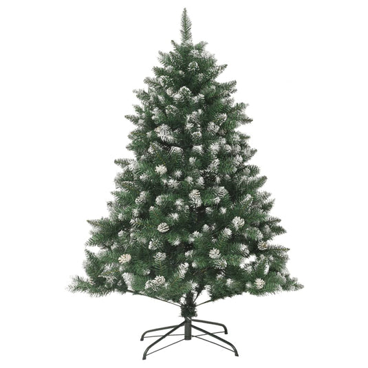 Vidaxl kunstkerstboom met standaard 120 cm pvc