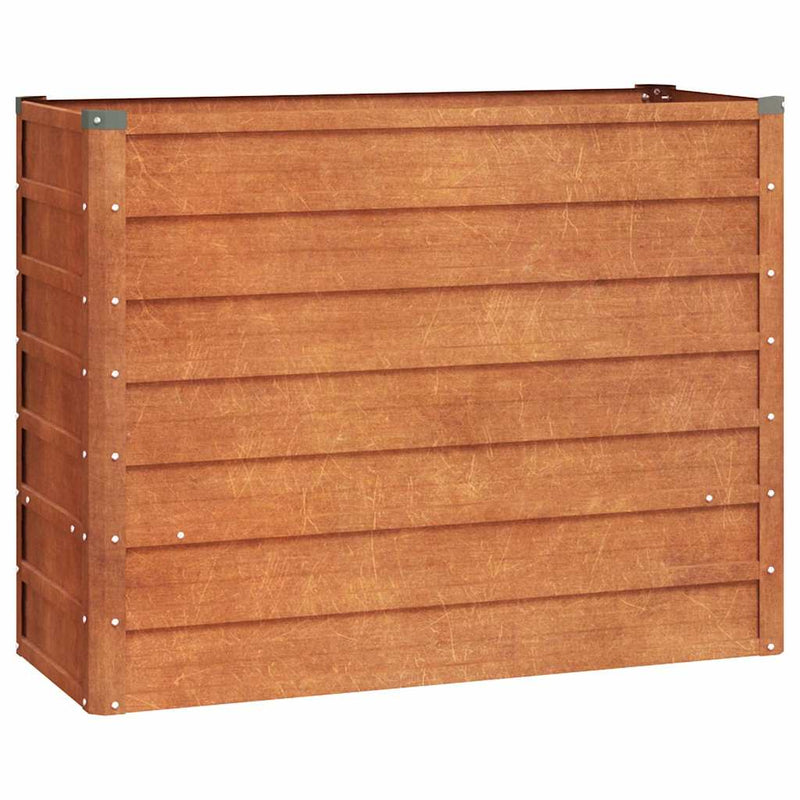 Afbeelding laden in galerijviewer, Vidaxl plantenbak verhoogd 100x40x77 cm cortenstaal roestig
