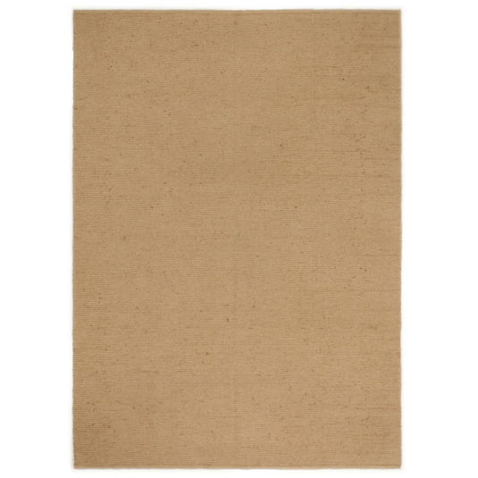 Vidaxl vloerkleed lussenpool handgemaakt 200x300 cm jute en katoen