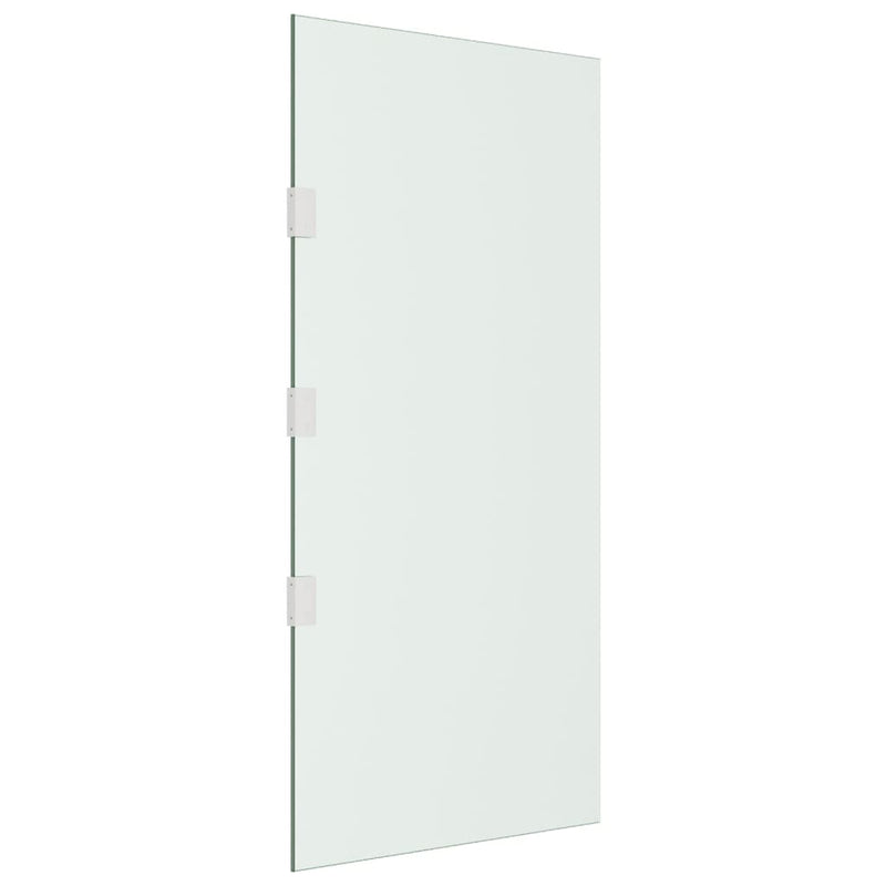 Afbeelding laden in galerijviewer, VidaXL Zijpanelen voor deurluifel 2 st gehard glas transparant

