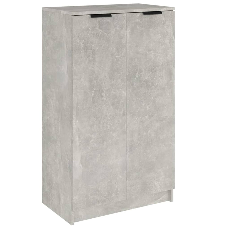 Afbeelding laden in galerijviewer, VidaXL Schoenenkast 59x35x100 cm bewerkt hout betongrijs
