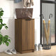 Vidaxl schoenenkast 30x35x70 cm bewerkt hout bruin eikenkleur