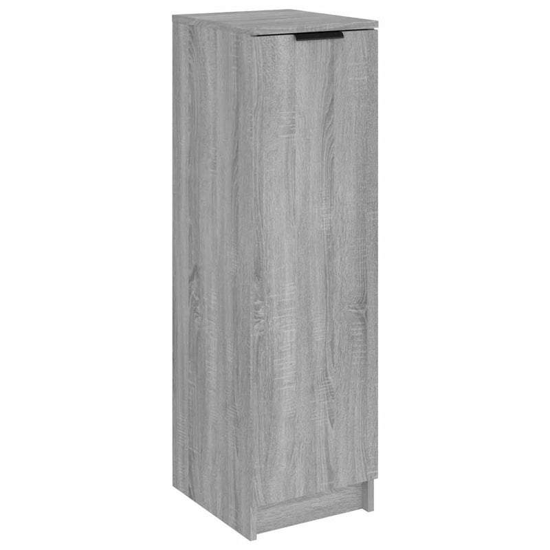 Afbeelding laden in galerijviewer, Vidaxl schoenenkast 30x35x100 cm bewerkt hout grijs sonoma eikenkleur

