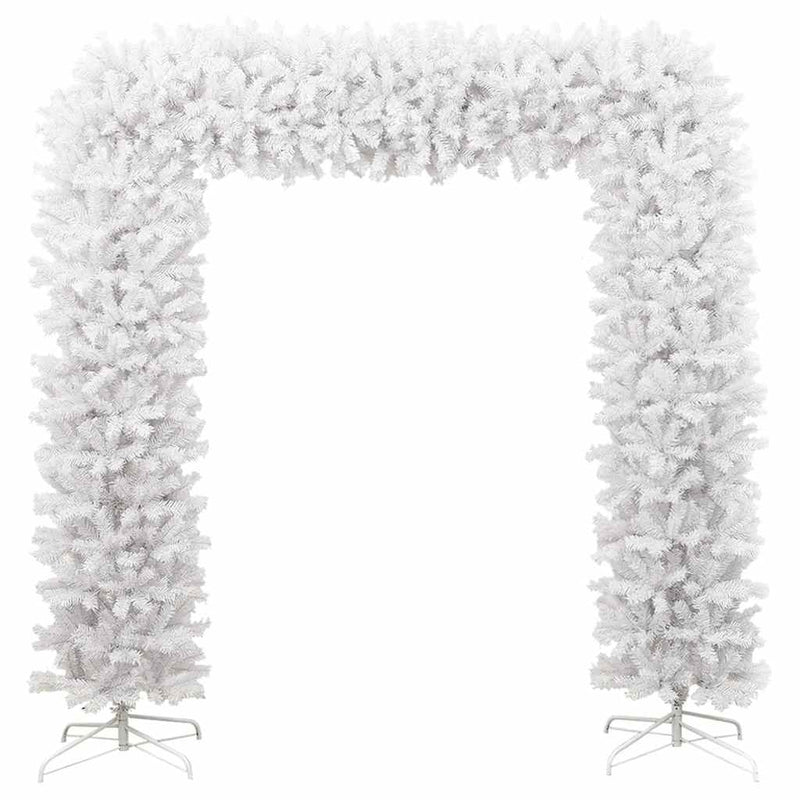 Afbeelding laden in galerijviewer, Vidaxl kerstboog 240 cm wit
