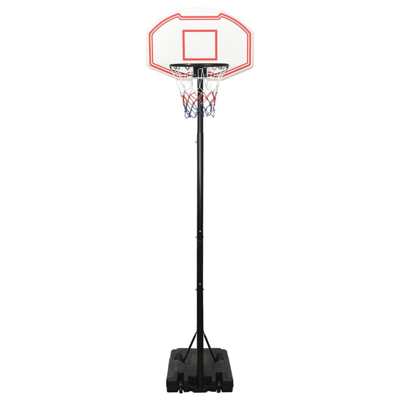 Afbeelding laden in galerijviewer, Vidaxl basketbalstandaard 282-352 cm polyethyleen wit

