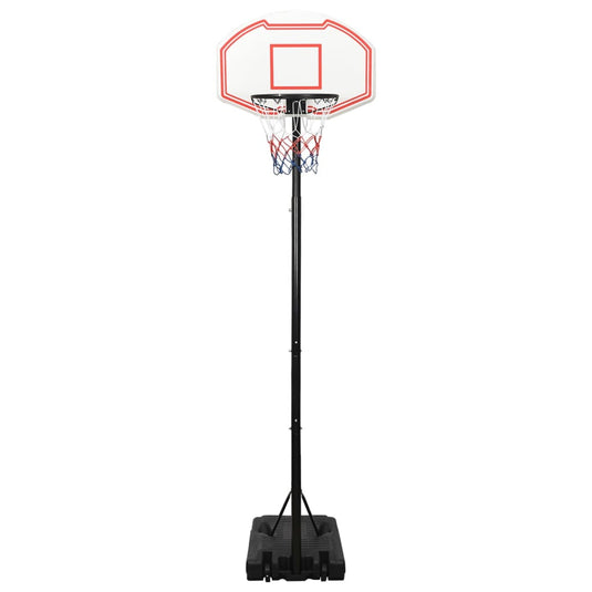 Vidaxl basketbalstandaard 282-352 cm polyethyleen wit