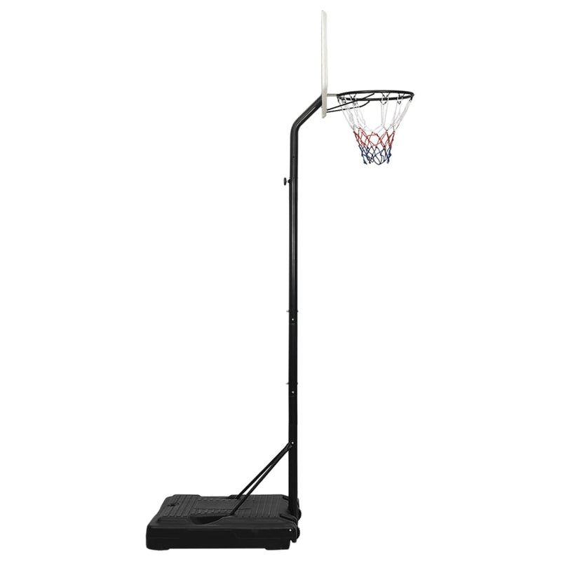 Afbeelding laden in galerijviewer, Vidaxl basketbalstandaard 282-352 cm polyethyleen wit
