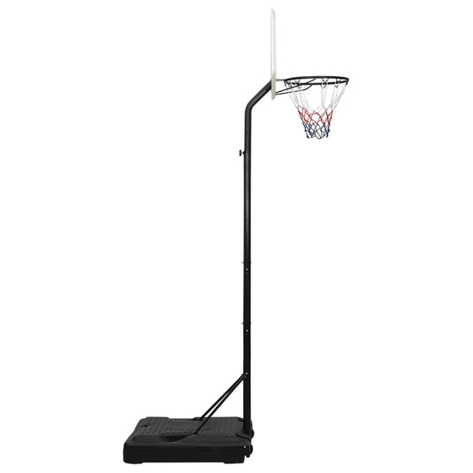 Vidaxl basketbalstandaard 282-352 cm polyethyleen wit