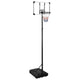 Vidaxl basketbalstandaard 280-350 cm polycarbonaat transparant