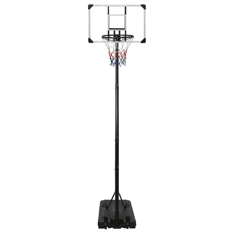 Afbeelding laden in galerijviewer, Vidaxl basketbalstandaard 280-350 cm polycarbonaat transparant
