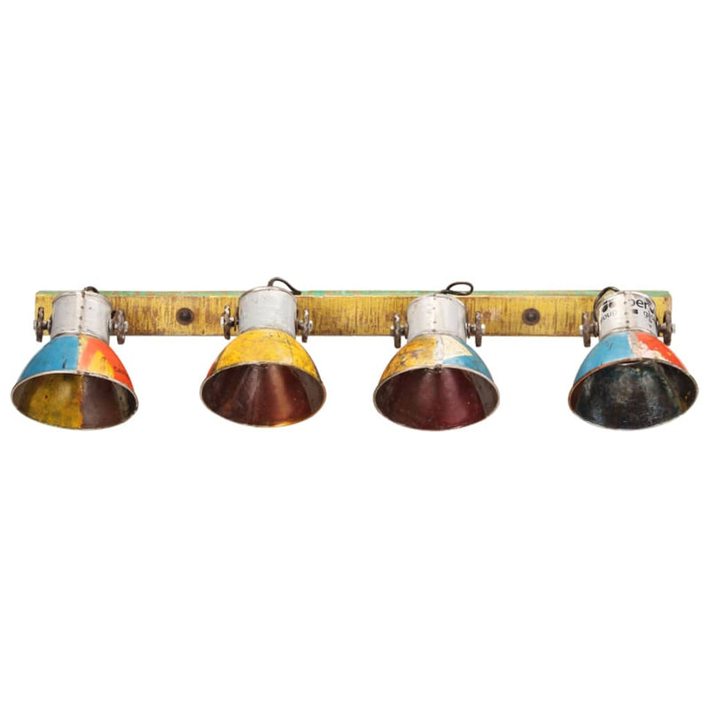 Afbeelding laden in galerijviewer, Vidaxl wandlamp industrieel e27 90x25 cm meerkleurig
