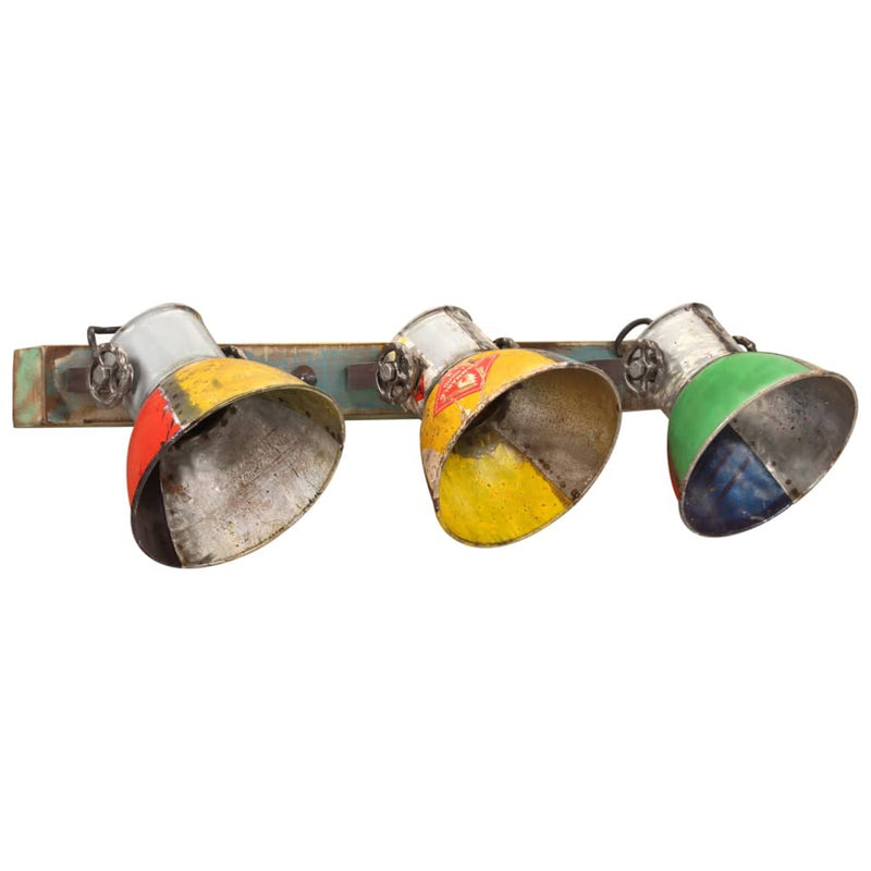 Afbeelding laden in galerijviewer, Vidaxl wandlamp industrieel e27 65x25 cm meerkleurig

