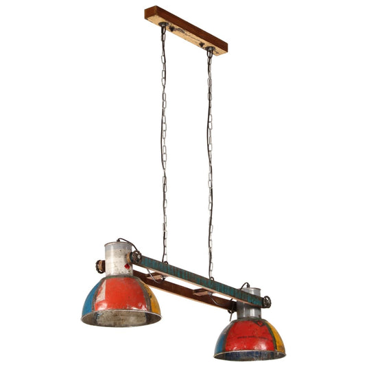 Vidaxl hanglamp industrieel 25 w e27 111 cm meerkleurig
