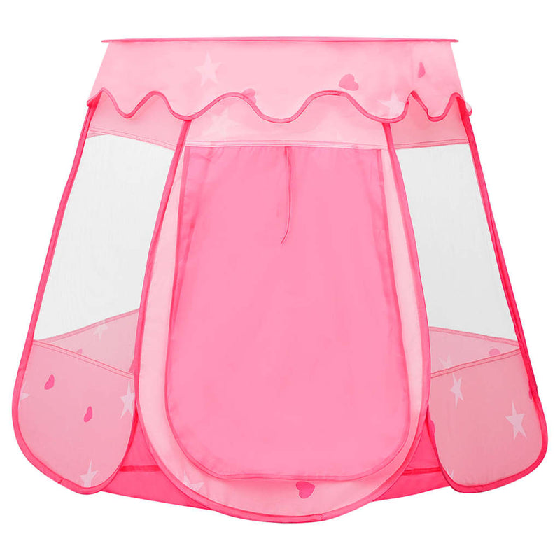 Afbeelding laden in galerijviewer, Vidaxl kinderspeeltent 102x102x82 cm roze
