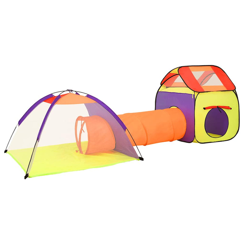 Afbeelding laden in galerijviewer, Vidaxl kinderspeeltent 338x123x111 cm meerkleurig
