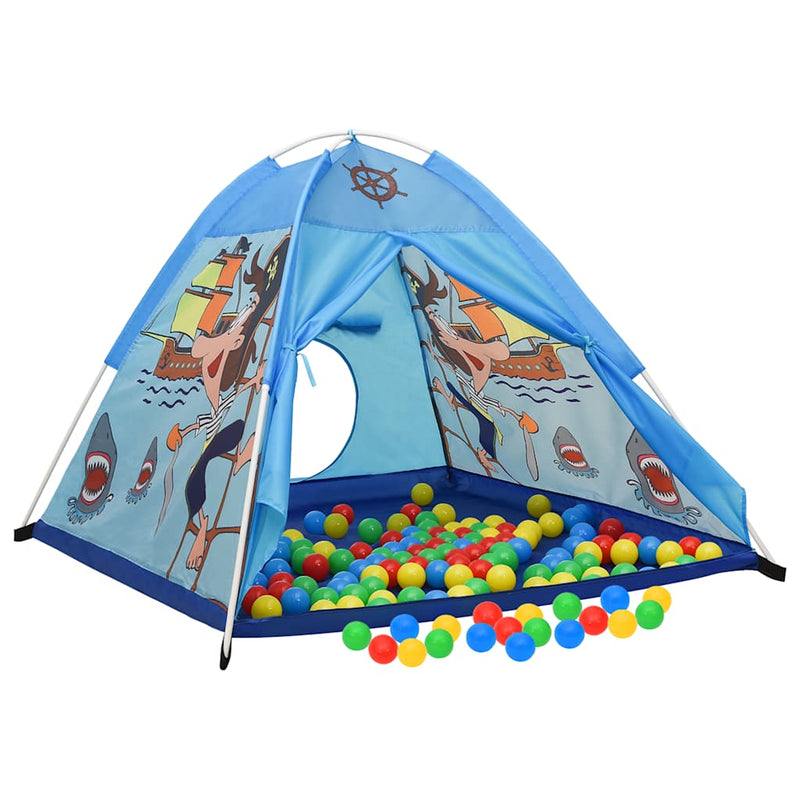 Afbeelding laden in galerijviewer, Vidaxl kinderspeeltent 120x120x90 cm blauw
