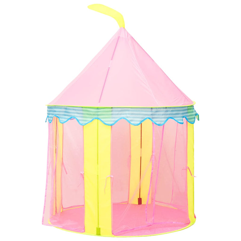 Afbeelding laden in galerijviewer, Vidaxl kinderspeeltent 100x100x127 cm roze
