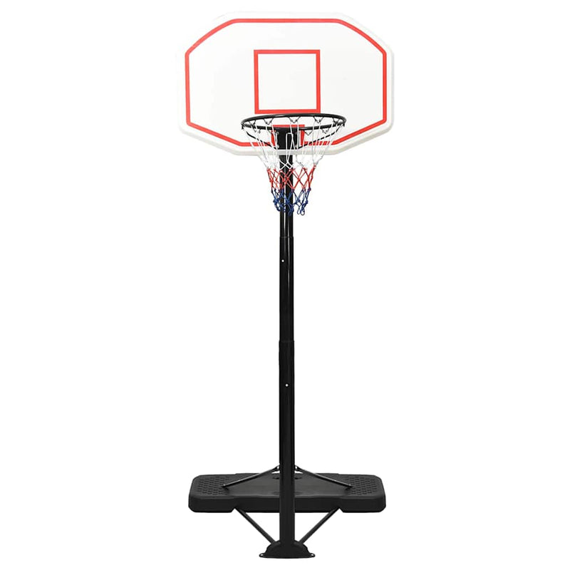 Afbeelding laden in galerijviewer, Vidaxl basketbalstandaard 258-363 cm polyetheen wit
