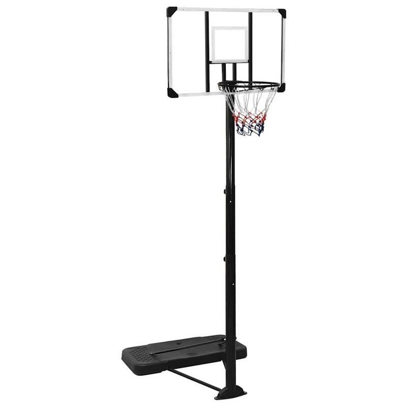Afbeelding laden in galerijviewer, Vidaxl basketbalstandaard 256-361 cm polycarbonaat transparant
