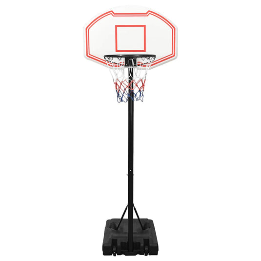 Vidaxl basketbalstandaard 237-307 cm polyetheen wit