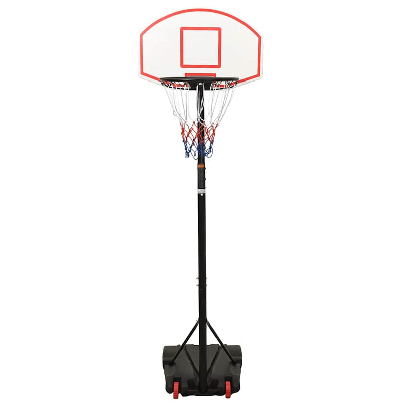 Afbeelding laden in galerijviewer, Vidaxl basketbalstandaard 216-250 cm polyetheen wit
