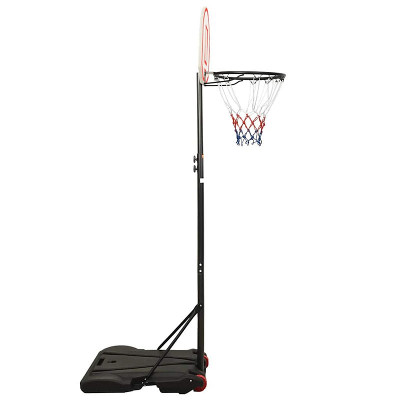Afbeelding laden in galerijviewer, Vidaxl basketbalstandaard 216-250 cm polyetheen wit
