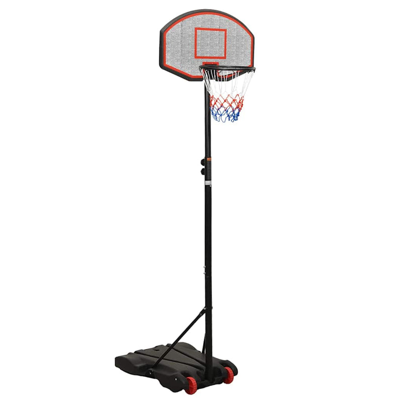 Afbeelding laden in galerijviewer, Vidaxl basketbalstandaard 216-250 cm polyethyleen zwart
