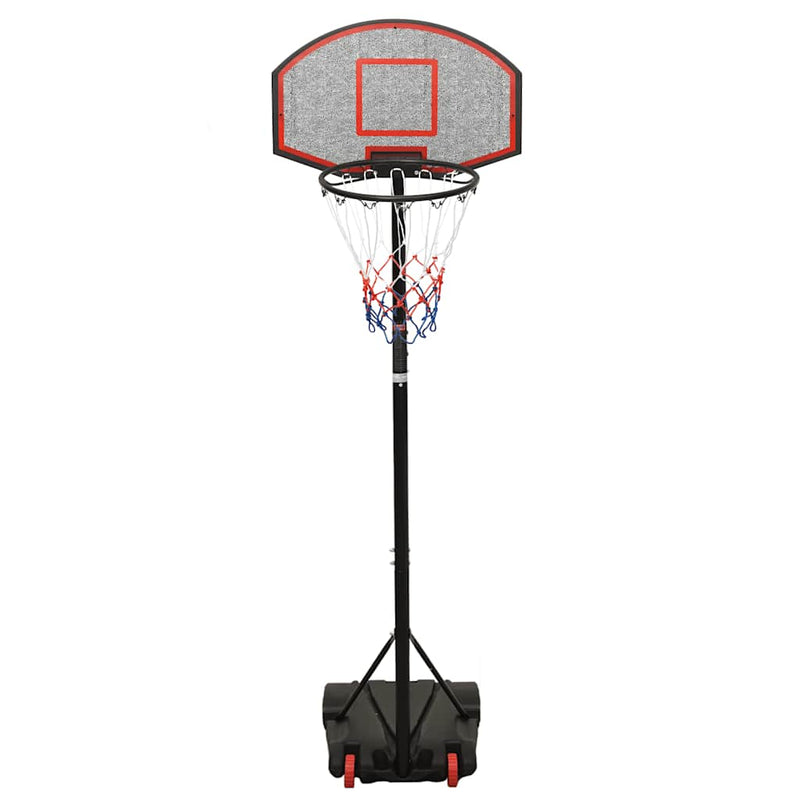 Afbeelding laden in galerijviewer, Vidaxl basketbalstandaard 216-250 cm polyethyleen zwart
