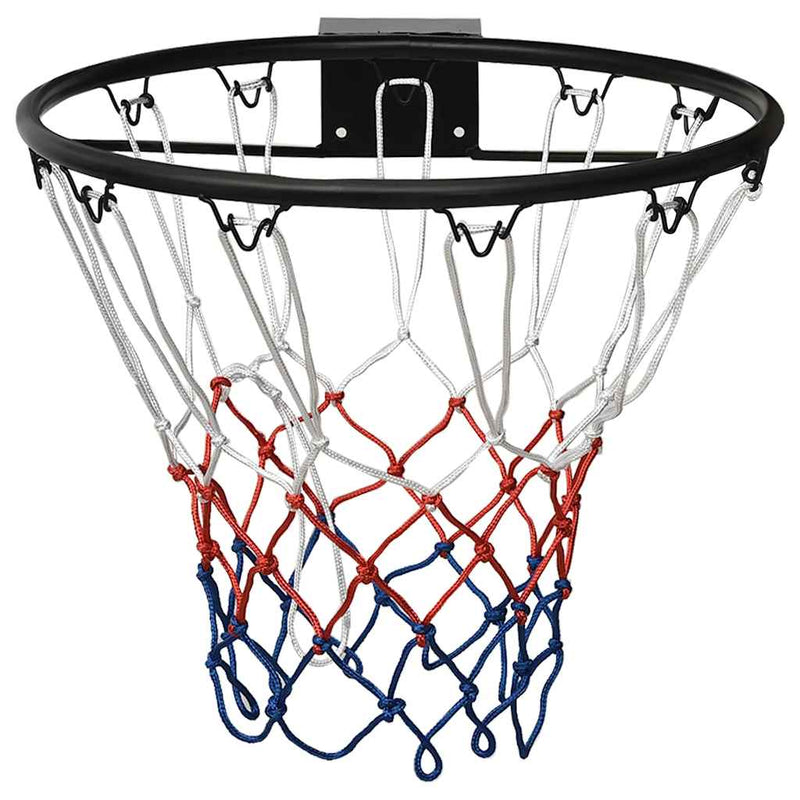 Afbeelding laden in galerijviewer, Vidaxl basketbalring 45 cm staal zwart
