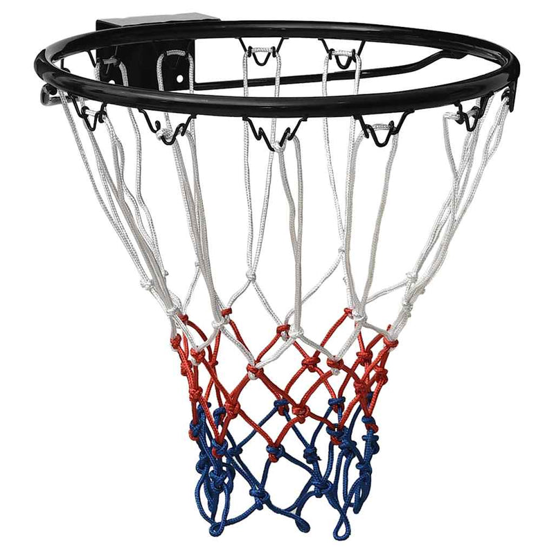 Afbeelding laden in galerijviewer, Vidaxl basketbalring 39 cm staal zwart

