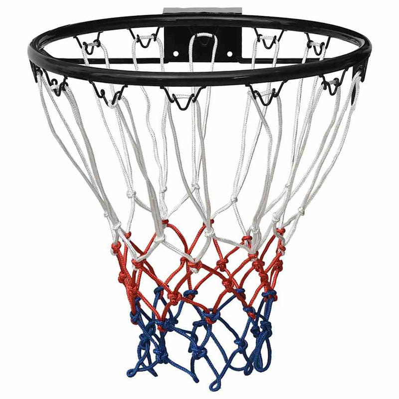 Afbeelding laden in galerijviewer, Vidaxl basketbalring 39 cm staal zwart
