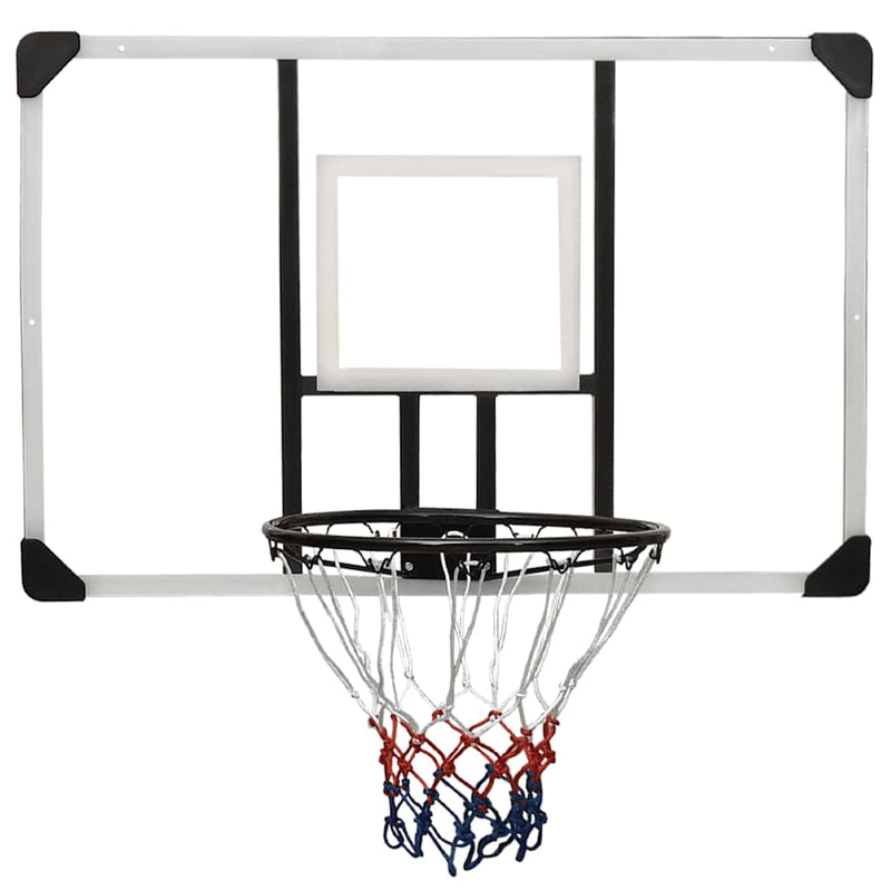 Afbeelding laden in galerijviewer, Vidaxl basketbalbord 106x69x3 cm polycarbonaat transparant
