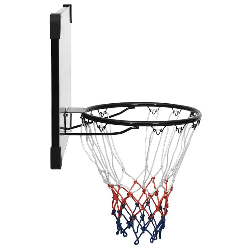 Afbeelding laden in galerijviewer, Vidaxl basketbalbord 71x45x2,5 cm polycarbonaat transparant
