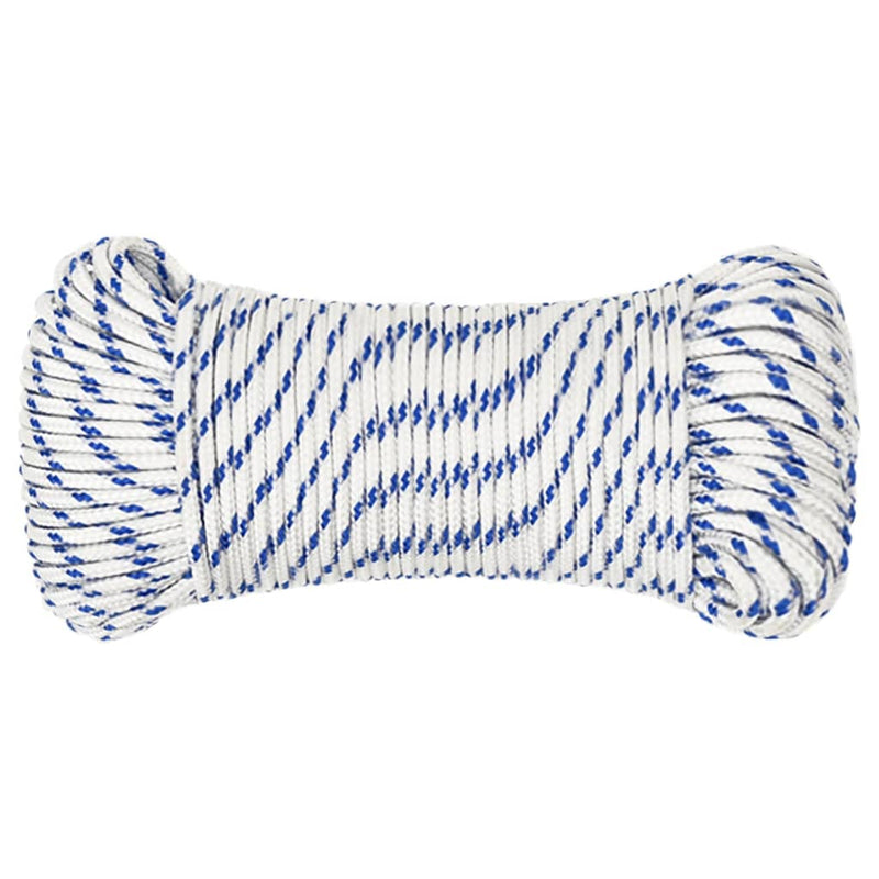 Afbeelding laden in galerijviewer, Vidaxl boot touw 3 mm 100 m polypropyleen wit

