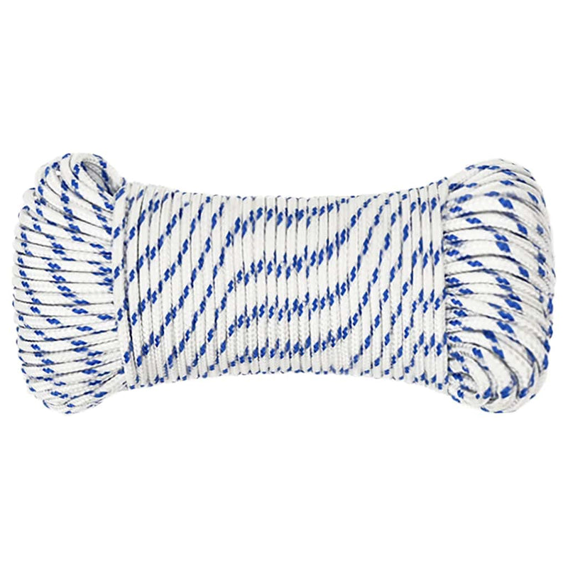 Afbeelding laden in galerijviewer, Vidaxl boot touw 4 mm 25 m polypropyleen wit
