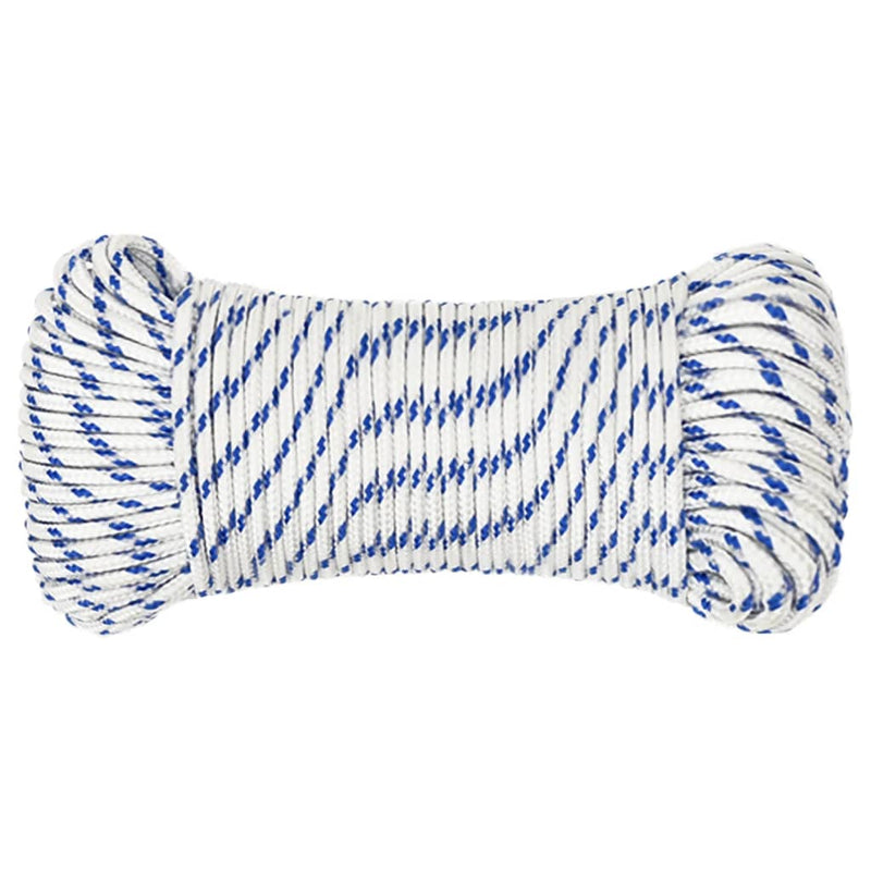 Afbeelding laden in galerijviewer, Vidaxl boot touw 5 mm 25 m polypropyleen wit
