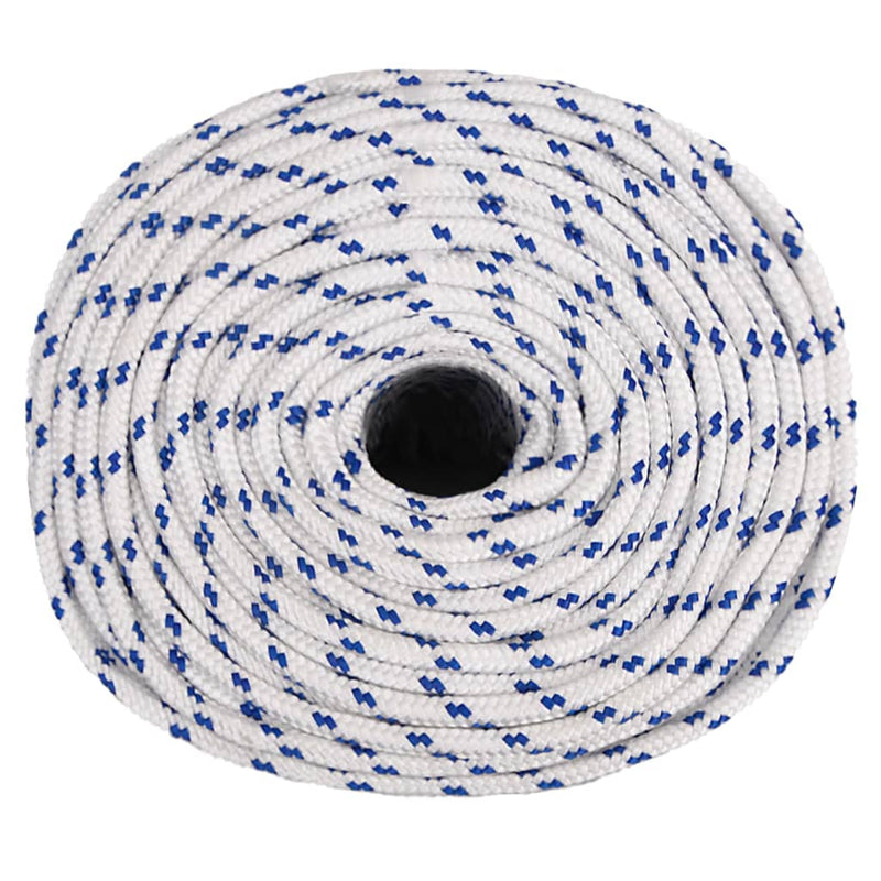 Afbeelding laden in galerijviewer, Vidaxl boot touw 6 mm 50 m polypropyleen wit
