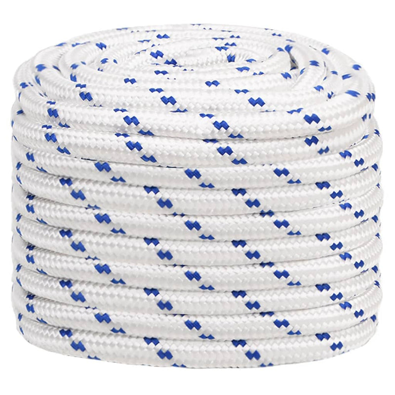 Afbeelding laden in galerijviewer, Vidaxl boot touw 20 mm 50 m polypropyleen wit
