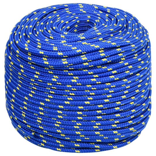 Vidaxl boottouw 6 mm 25 m polypropyleen blauw
