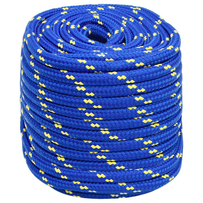 Afbeelding laden in galerijviewer, Vidaxl boottouw 16 mm 25 m polypropeen blauw
