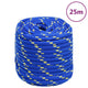 Vidaxl boottouw 18 mm 25 m polypropeen blauw