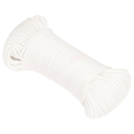 Vidaxl boottouw 3 mm 500 m polypropyleen volwit