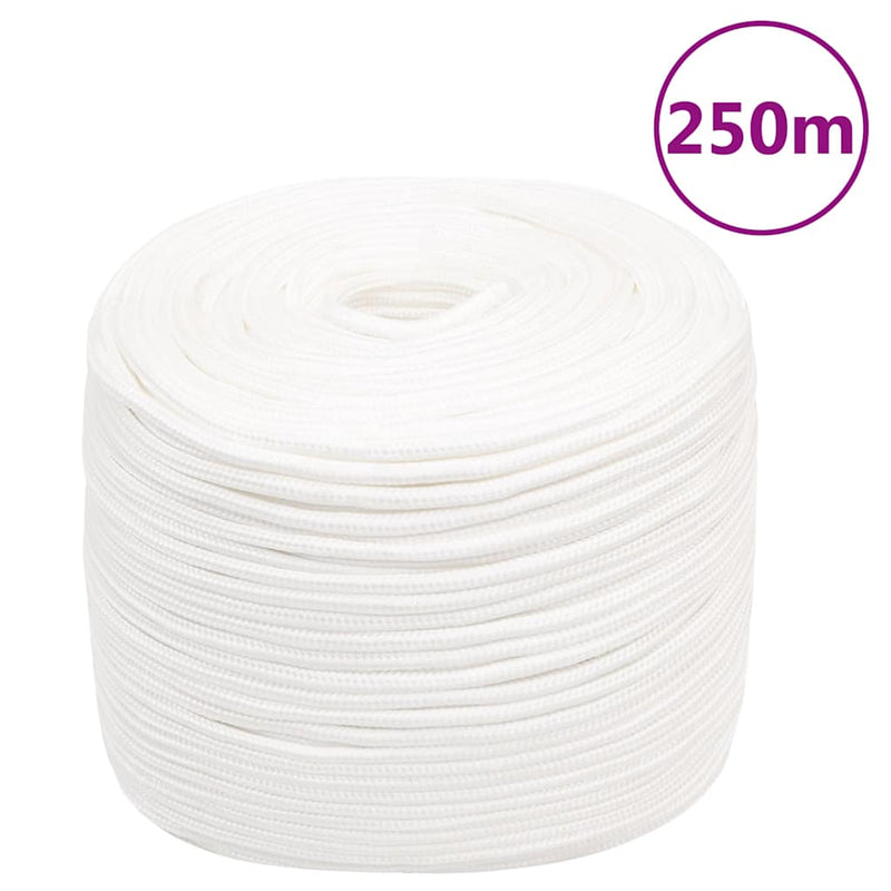 Afbeelding laden in galerijviewer, Vidaxl boottouw 6 mm 250 m polypropyleen volwit
